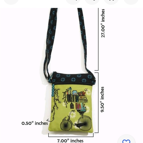 Pinaken Thanksgiv Gift Brain Bridge Cycle Sling Bag Casual Handcraft Print Purse - Picture 7 of 8